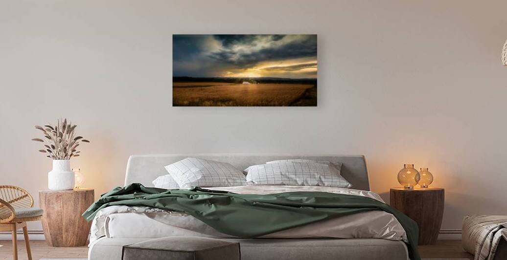 Farmland Sunset by Dream World Images