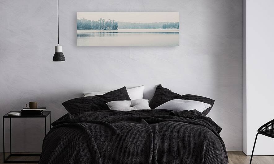 Silent Smoke on Stockade Lake by Dream World Images