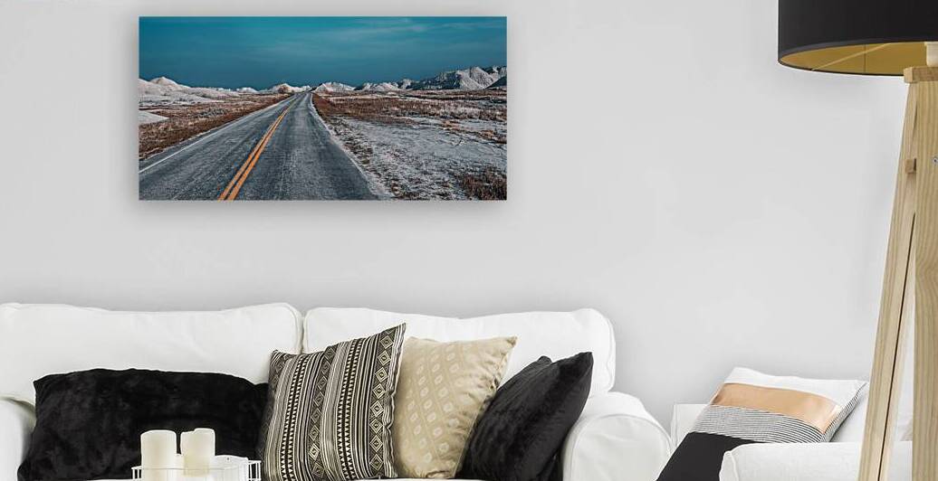 Exploring the Badlands: An Full Spectrum Windy Road Ahead by Dream World Images