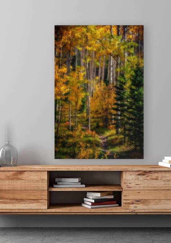 Elegy of Amber Leaves by Dream World Images