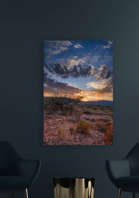 Radiance Unfurled Over Rocky Plains by Dream World Images