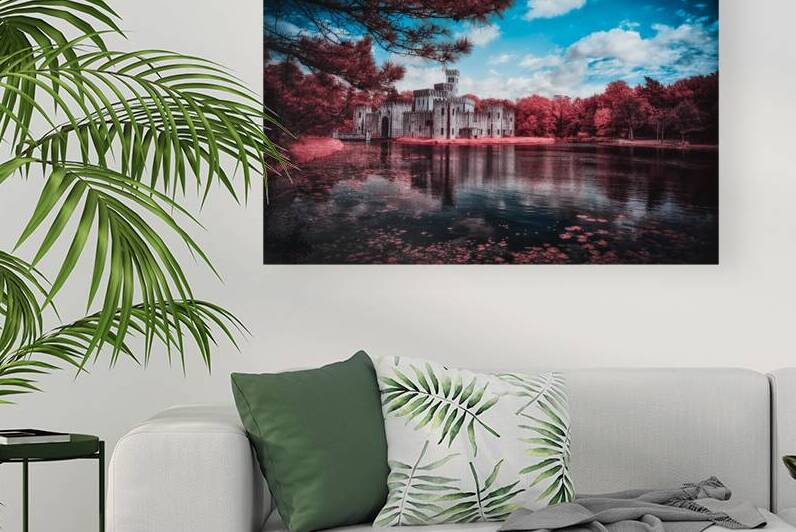 Castle Reflections Under a Texan Sky by Dream World Images