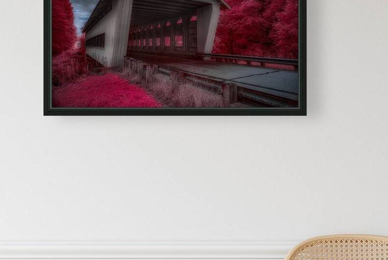 Reds and Shadows of an Ethereal Passage by Dream World Images