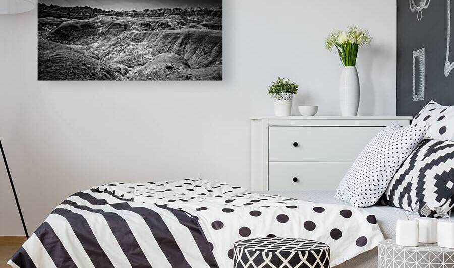 Shadows of the Earth: Sculpted Earth in the Badlands by Dream World Images