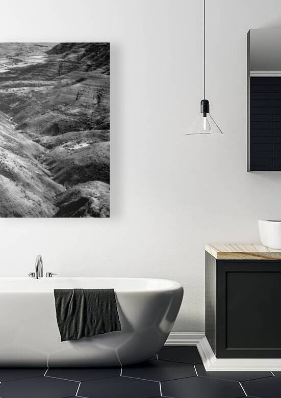 Shadows of the Earth: Eroded Beauty in the Badlands by Dream World Images