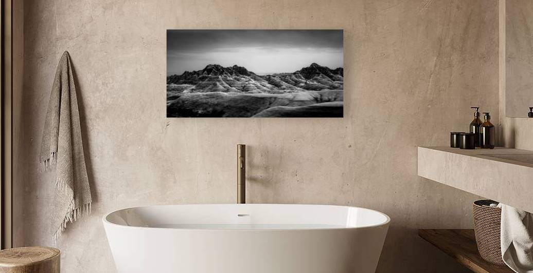 Shadows of the Earth: A Badland Peaks Driveby by Dream World Images