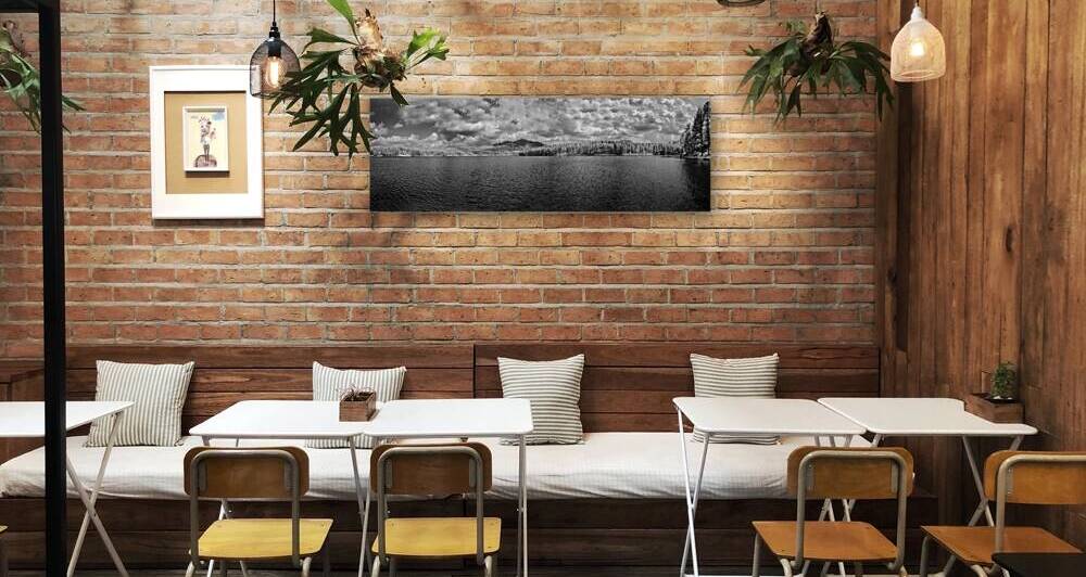 Monochrome Majesty: Capturing Stockade Lakes Moody Beauty in Inf by Dream World Images