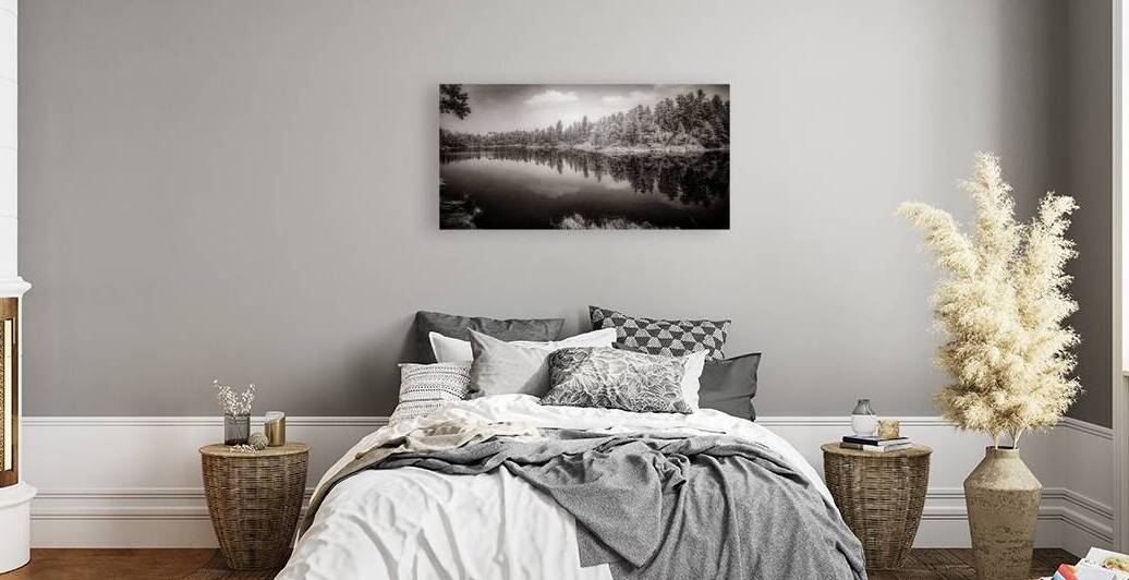 Mystical Waters: Infrared Dream at Bismarck Lake by Dream World Images