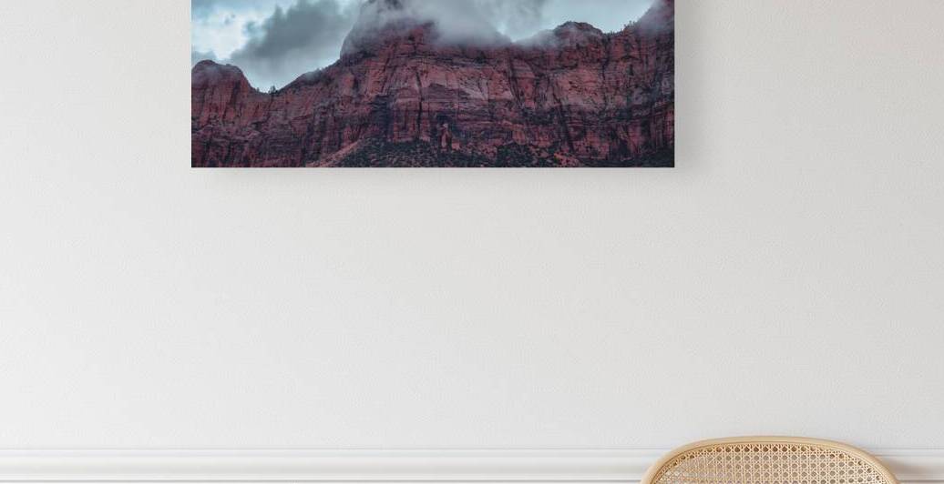 Veiled Mountain Majesty by Dream World Images