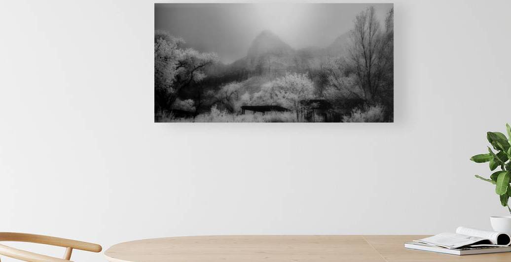 Winter Mists Mountain Watch by Dream World Images