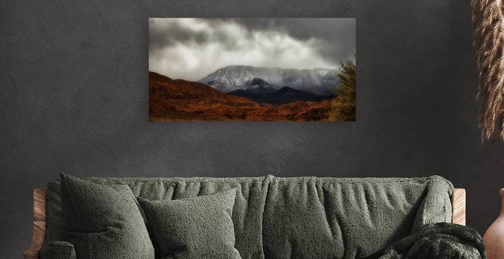 Mountain Storm Majesty by Dream World Images