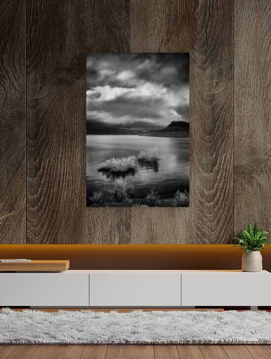 Desert Lake Storm Watch by Dream World Images