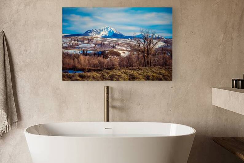 Winters Crown in Blue by Dream World Images