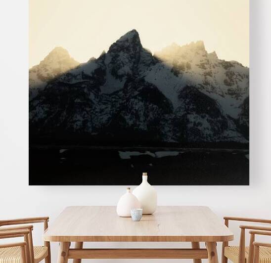 Mountains Evening Prayer by Dream World Images