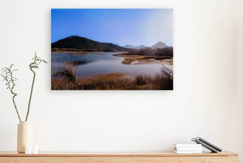 Mountain Lakes Winter Whispers by Dream World Images