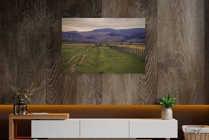 Ranch Road Reverie   Wyomings Working Heart by Dream World Images