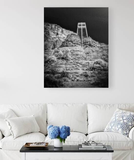 Surreal Stillness in Sacred Shadows by Dream World Images