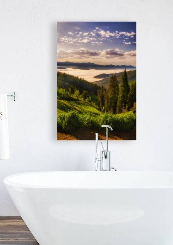 Valley of Dreams   Teton Pass Summit by Dream World Images