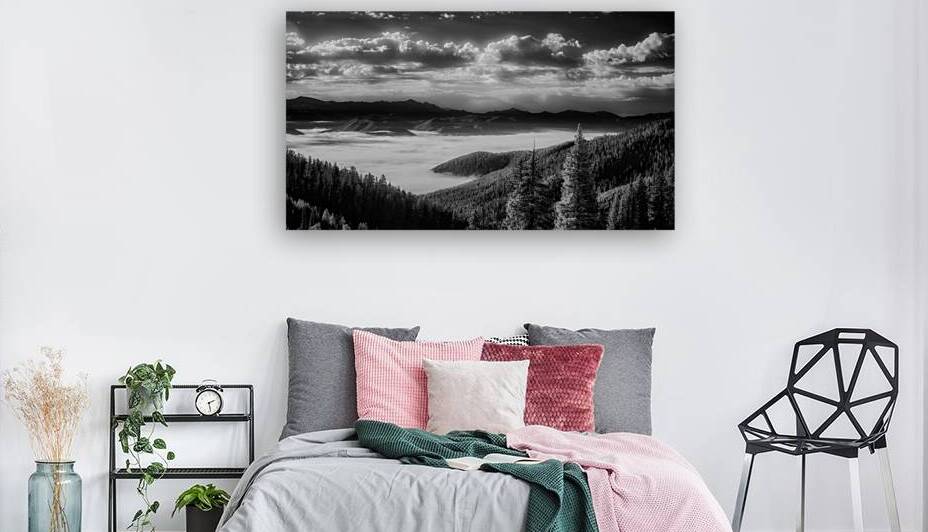 Eternal Vigil   Teton Pass Overlook by Dream World Images