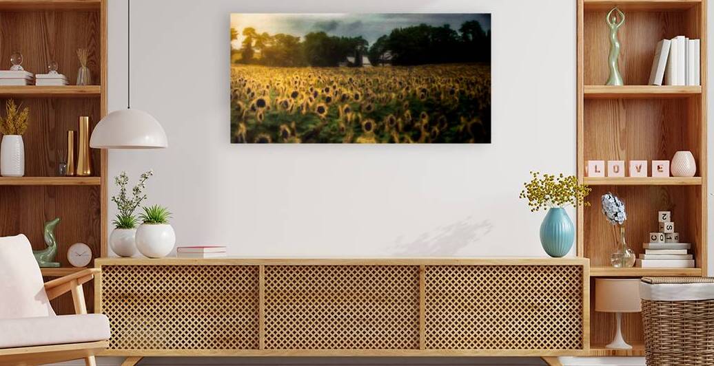 The Field That Remembers the Sun by Dream World Images