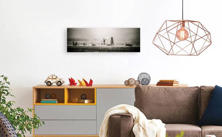 The Sentinel in the Whiteout by Dream World Images