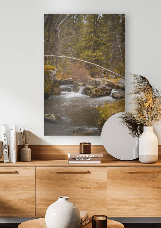 Enchanting Cascades: Coolidge Cascade by Dream World Images