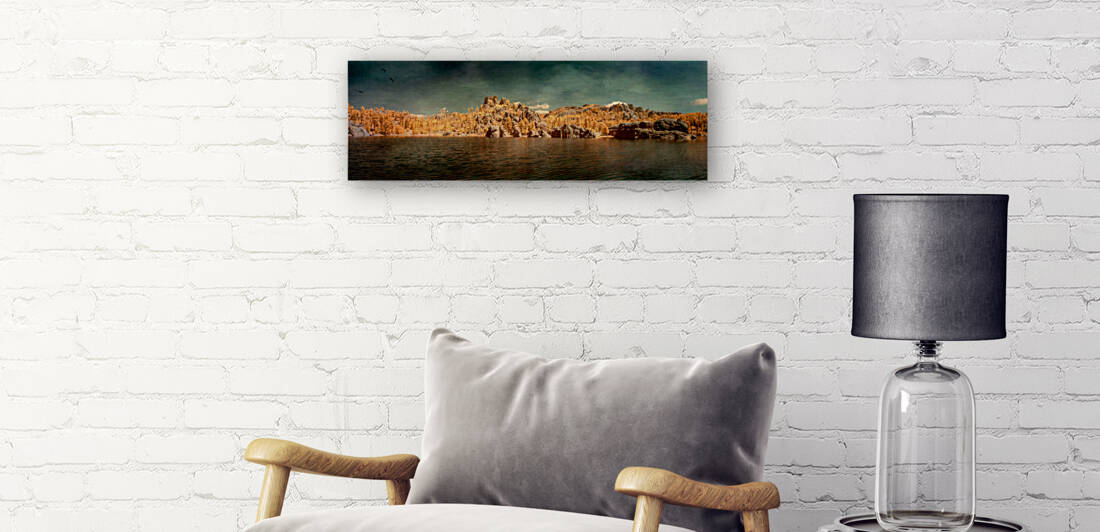 Sylvan Serenity: A Panoramic Odyssey at Custer State Park South Dakota by Dream World Images