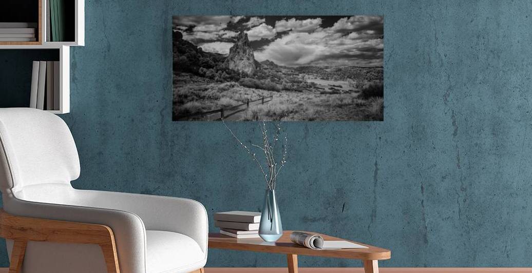 Trail to Majesty: Stormy Peaks at Garden of the Gods by Dream World Images