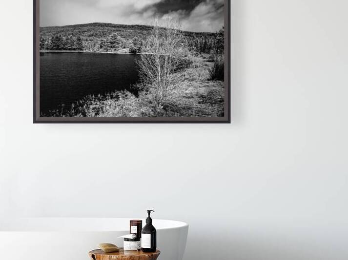 Majestic Tranquility: Sprague Lake Serenity by Dream World Images