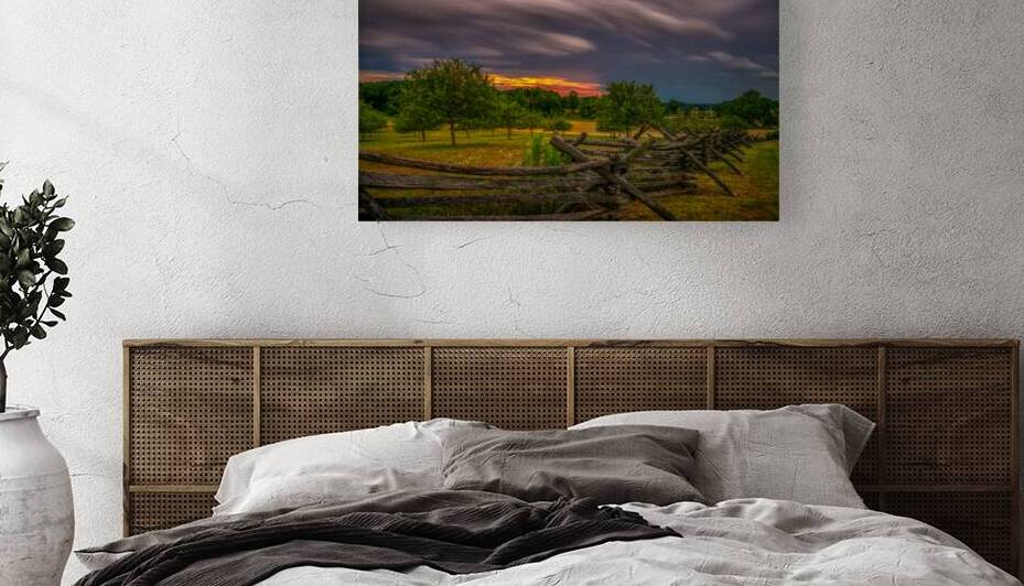 Peach Orchard Storm by Dream World Images