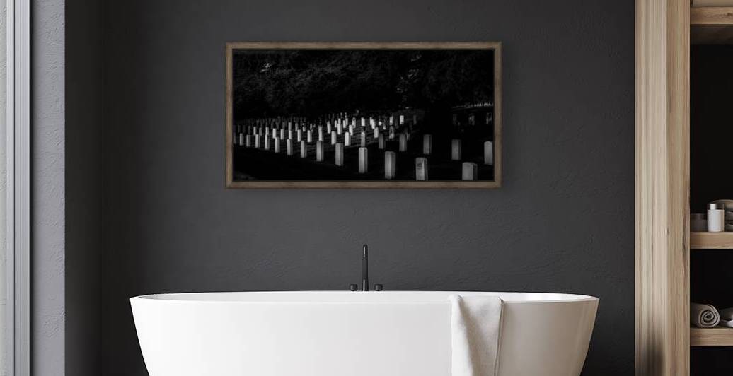 Silent Solace: Gettysburg National Cemetery by Dream World Images