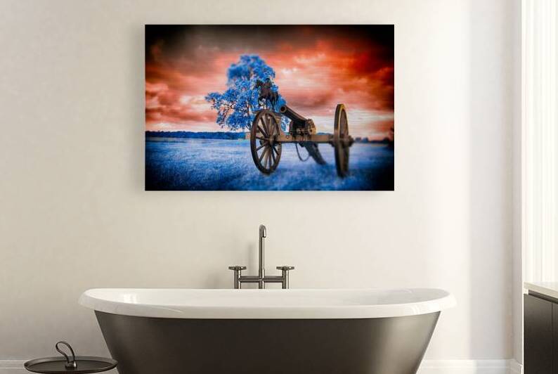 Unearthly Gettysburg: General Reynolds in Infrared by Dream World Images