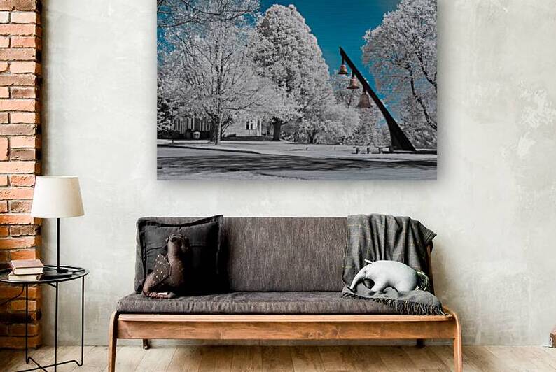 Infrared Exploration: Unveiling the Beauty of Seminary Bells in Gettysburg by Dream World Images