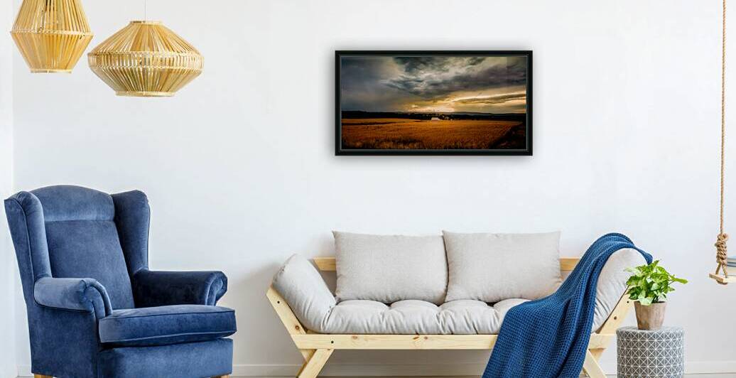 Farmland Sunset by Dream World Images