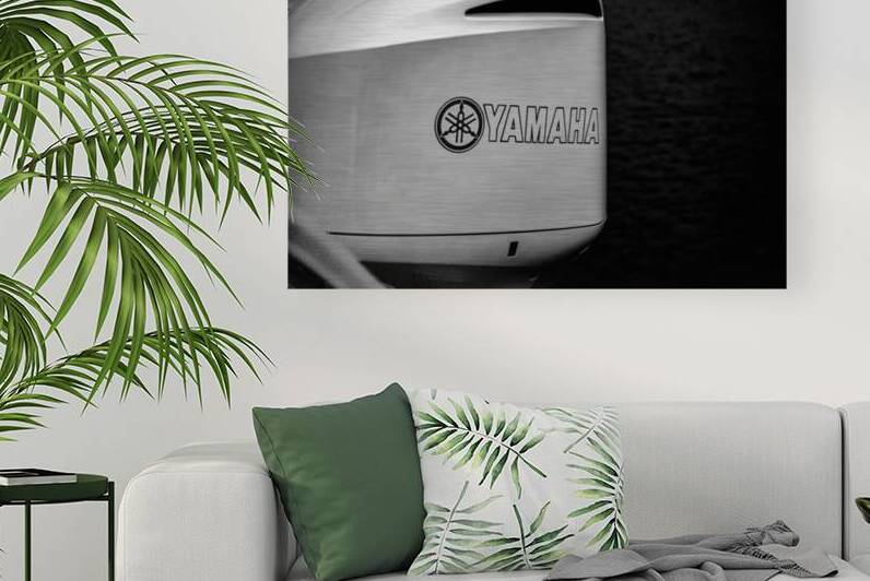 Intricate Impressions: Weathered Yamaha by Dream World Images