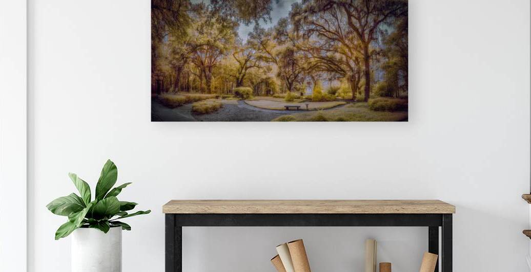 Mustard Labyrinth by Dream World Images