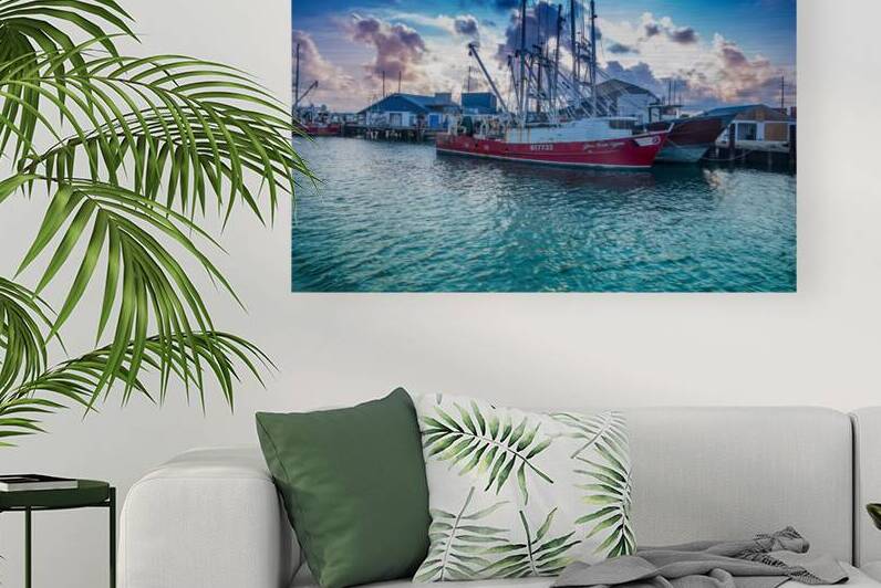 Harbors Turquoise Dream by Dream World Images