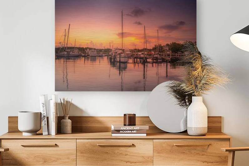 Harbor Light Symphony by Dream World Images