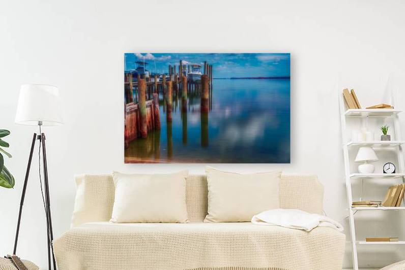 Long Exposure Dock by Dream World Images