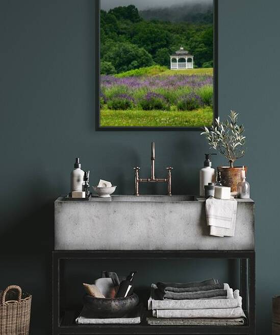 Lavender Gazebo by Dream World Images