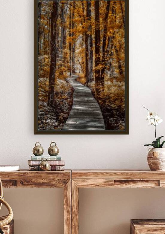 Golden Swamp Walk by Dream World Images