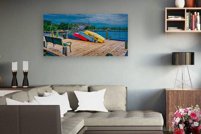 Dockside Dreams in Manteo North Carolina by Dream World Images