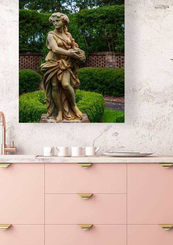 Garden Statue - 3 by Dream World Images