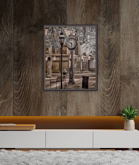 Frozen in Time: Yorks Stilled Clockscape in Infrared Harmony by Dream World Images