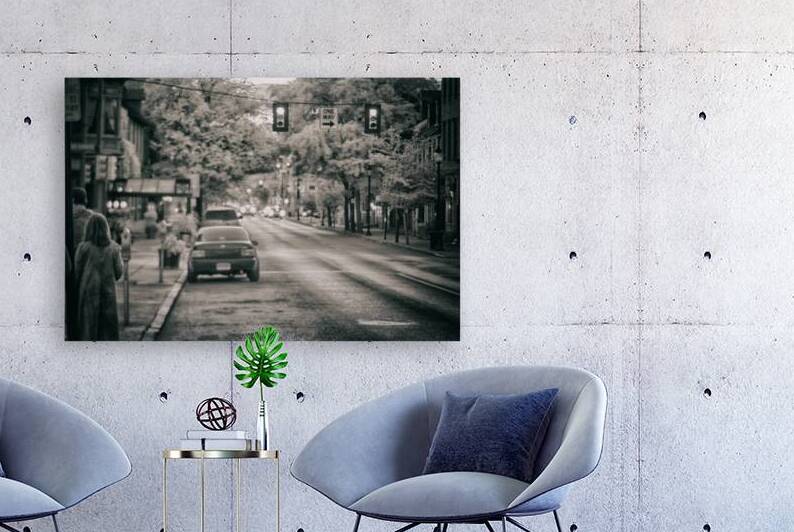 Urban Pause: Capturing the Vibrancy of Yorks Red Light Moments by Dream World Images