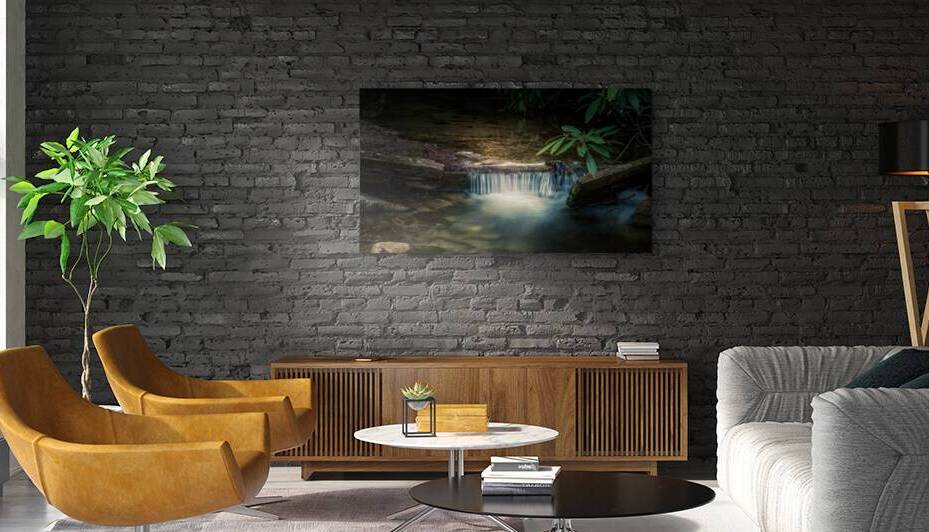 Natures Golden Cascade by Dream World Images