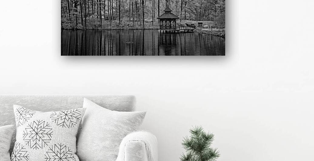Infrared pond Gazebo by Dream World Images