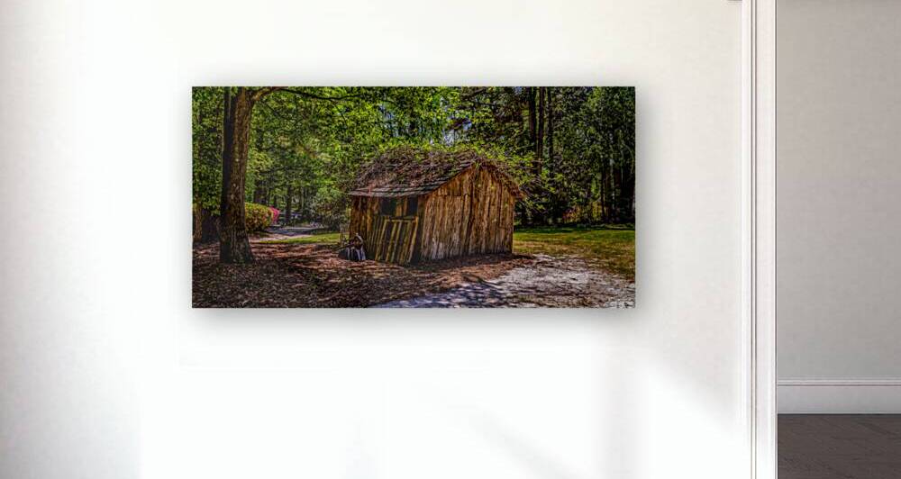 Whispers of Time: An Colorful Enchanted Shack at Swan Lake & Iris Garden by Dream World Images