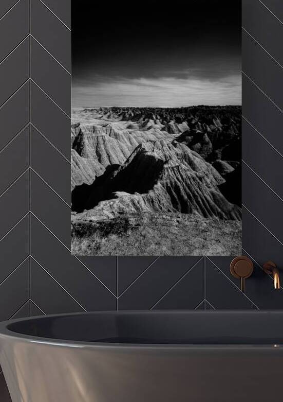 Ethereal Dance: Badlands Infinite Horizons in Infrared by Dream World Images