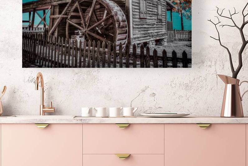 Old Wheel by Dream World Images